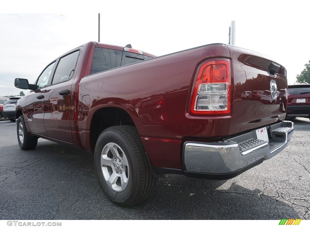 2019 1500 Tradesman Crew Cab - Delmonico Red Pearl / Black/Diesel Gray photo #14