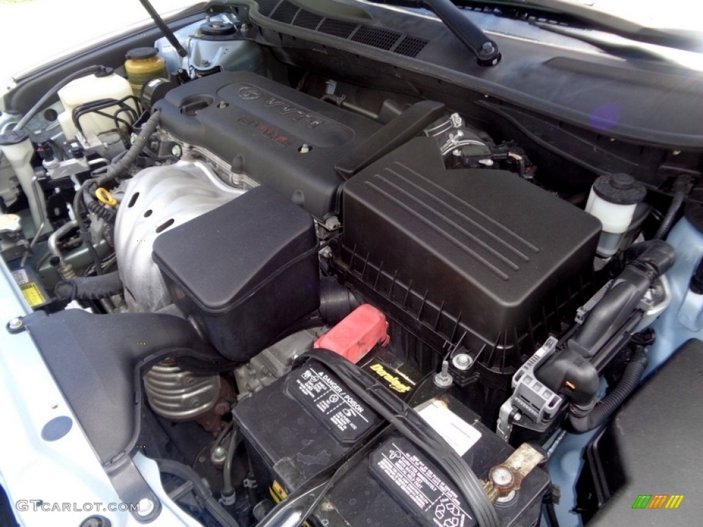 2009 Camry LE - Sky Blue Pearl / Bisque photo #63