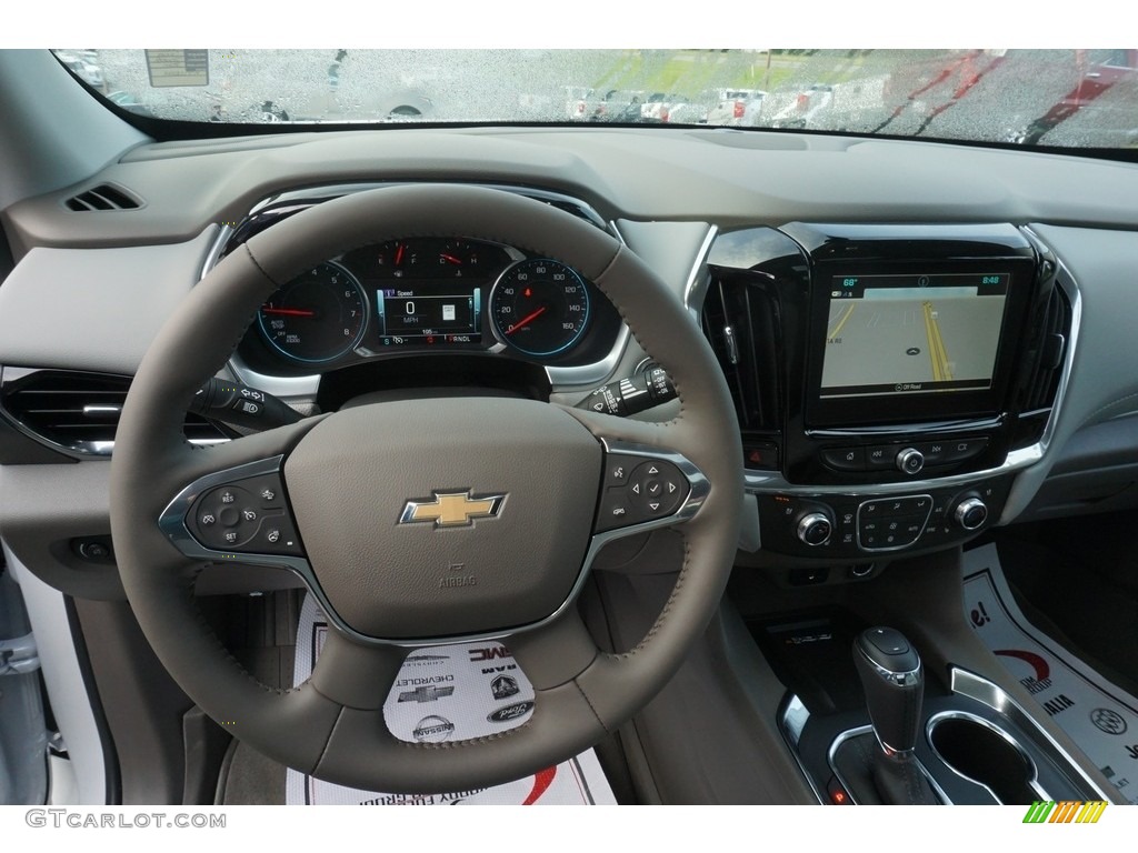 2019 Chevrolet Traverse Premier AWD Dark Atmosphere/Medium Ash Gray Dashboard Photo #129041580