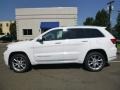 2015 Bright White Jeep Grand Cherokee Summit 4x4  photo #2