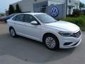 2019 Pure White Volkswagen Jetta S  photo #2