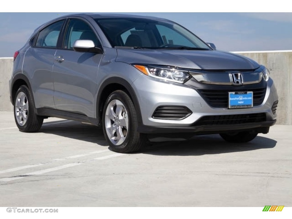 2019 HR-V LX - Lunar Silver Metallic / Gray photo #1