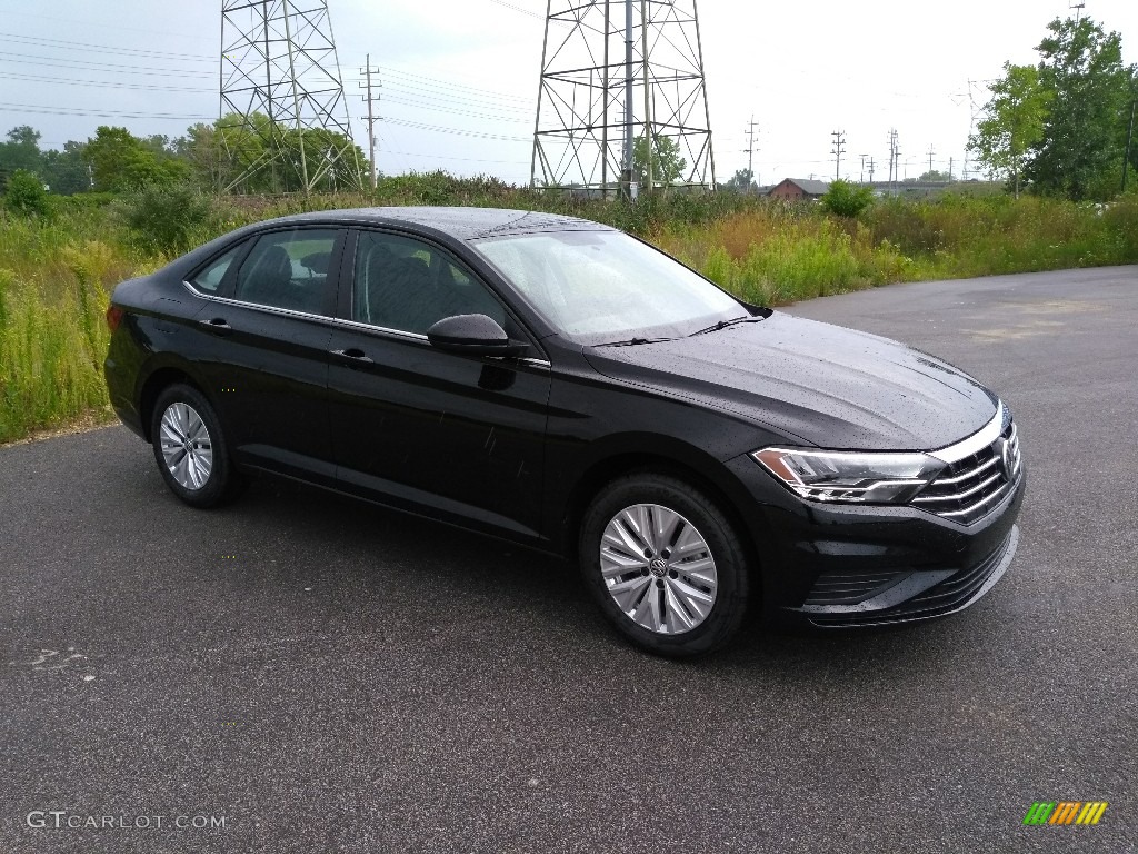 2019 Jetta S - Black / Titan Black photo #2