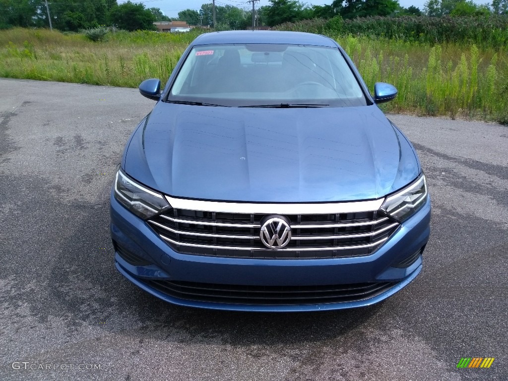 2019 Jetta S - Blue Silk Metallic / Titan Black photo #1