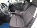 2018 Volkswagen Tiguan Limited Charcoal Black Interior Front Seat Photo
