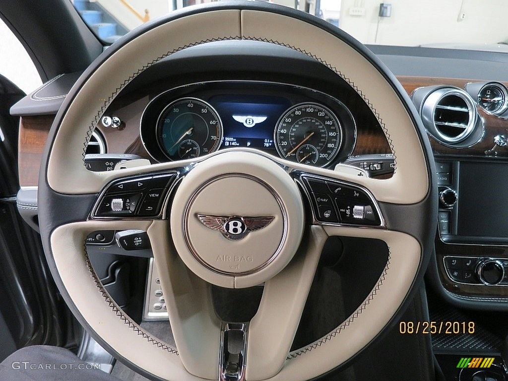 2018 Bentley Bentayga W12 Steering Wheel Photos