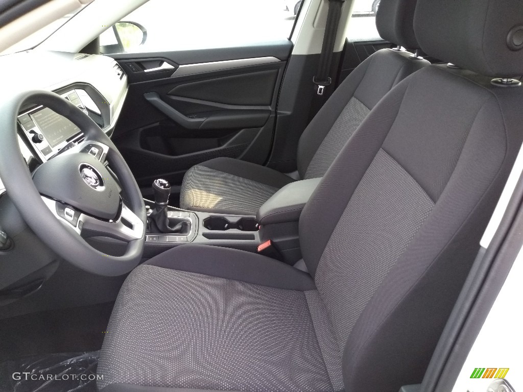 Titan Black Interior 2019 Volkswagen Jetta S Photo #129043877