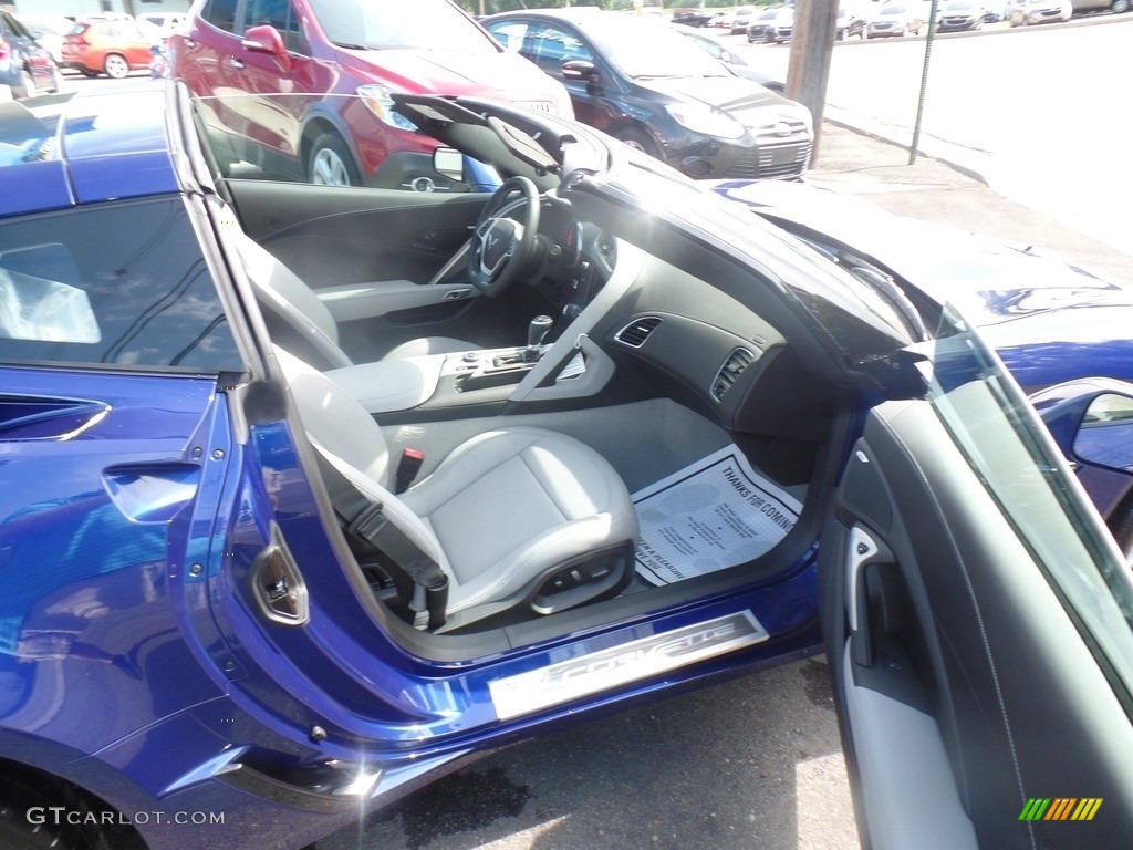2019 Corvette Grand Sport Coupe - Admiral Blue Metallic / Gray photo #46