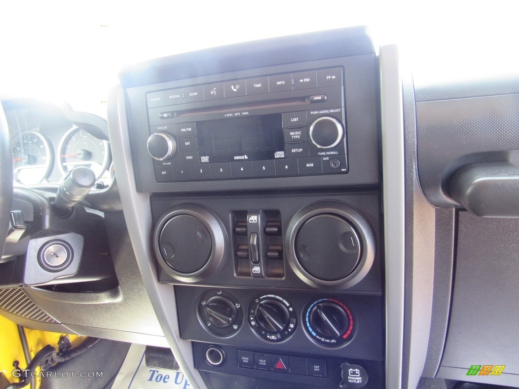 2008 Wrangler Unlimited Rubicon 4x4 - Detonator Yellow / Dark Slate Gray/Med Slate Gray photo #13