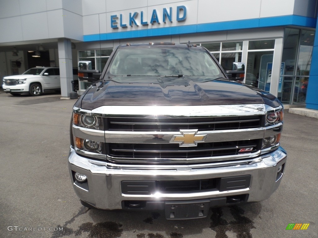 2018 Silverado 2500HD LTZ Crew Cab 4x4 - Havana Metallic / Cocoa/­Dune photo #3