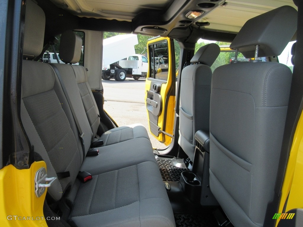 2008 Wrangler Unlimited Rubicon 4x4 - Detonator Yellow / Dark Slate Gray/Med Slate Gray photo #26