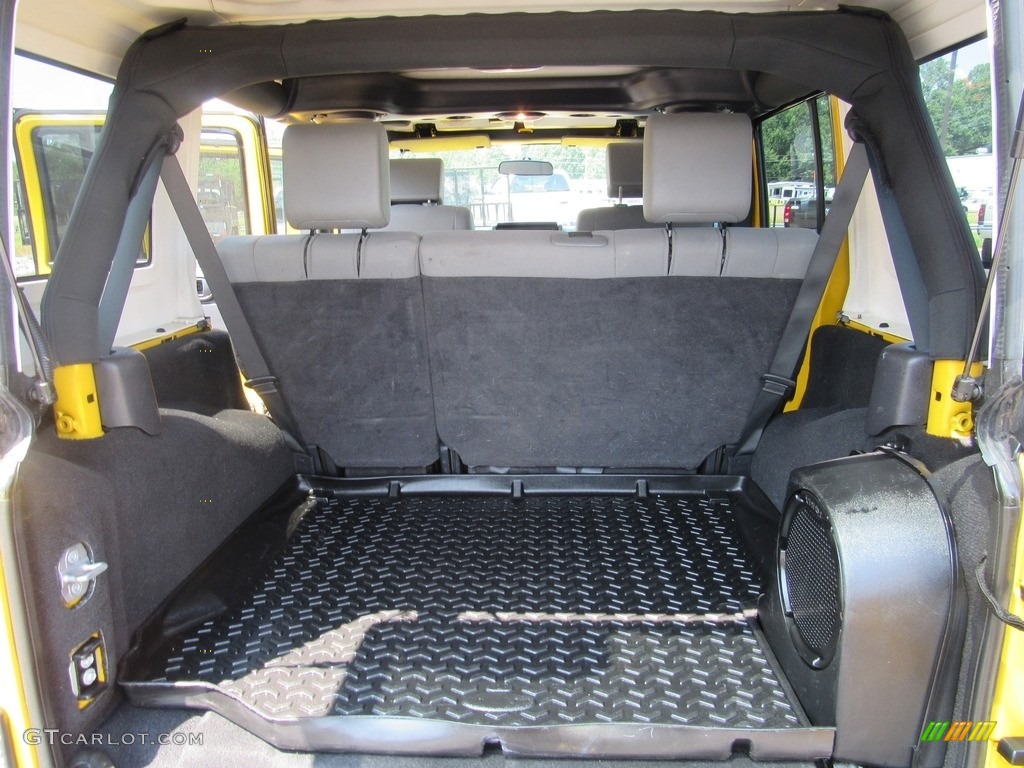 2008 Wrangler Unlimited Rubicon 4x4 - Detonator Yellow / Dark Slate Gray/Med Slate Gray photo #28