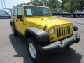 Detonator Yellow - Wrangler Unlimited Rubicon 4x4 Photo No. 44