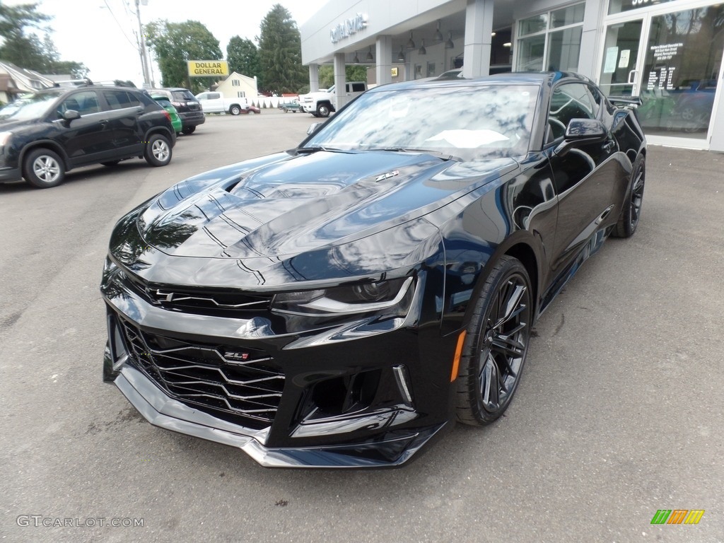 2018 Camaro ZL1 Coupe - Black / Jet Black photo #4