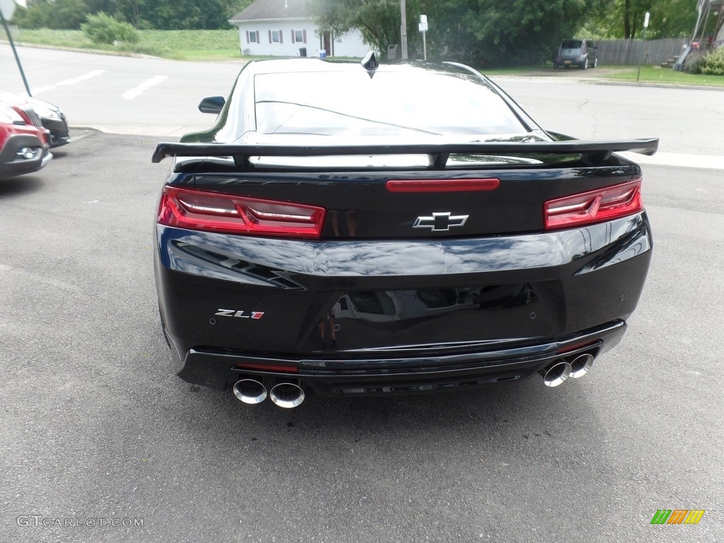 2018 Camaro ZL1 Coupe - Black / Jet Black photo #8