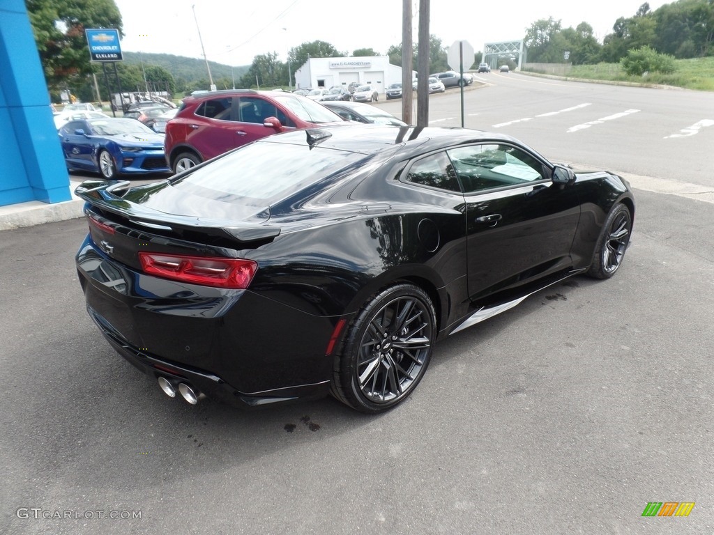2018 Camaro ZL1 Coupe - Black / Jet Black photo #10
