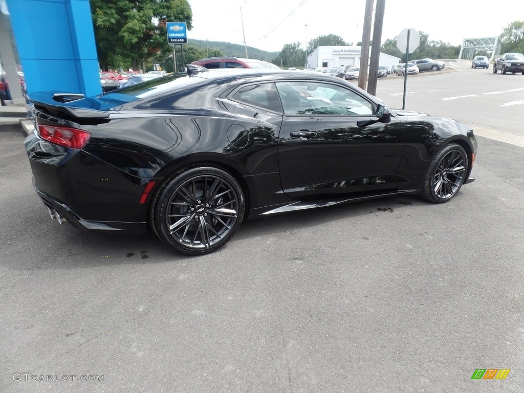 2018 Camaro ZL1 Coupe - Black / Jet Black photo #11