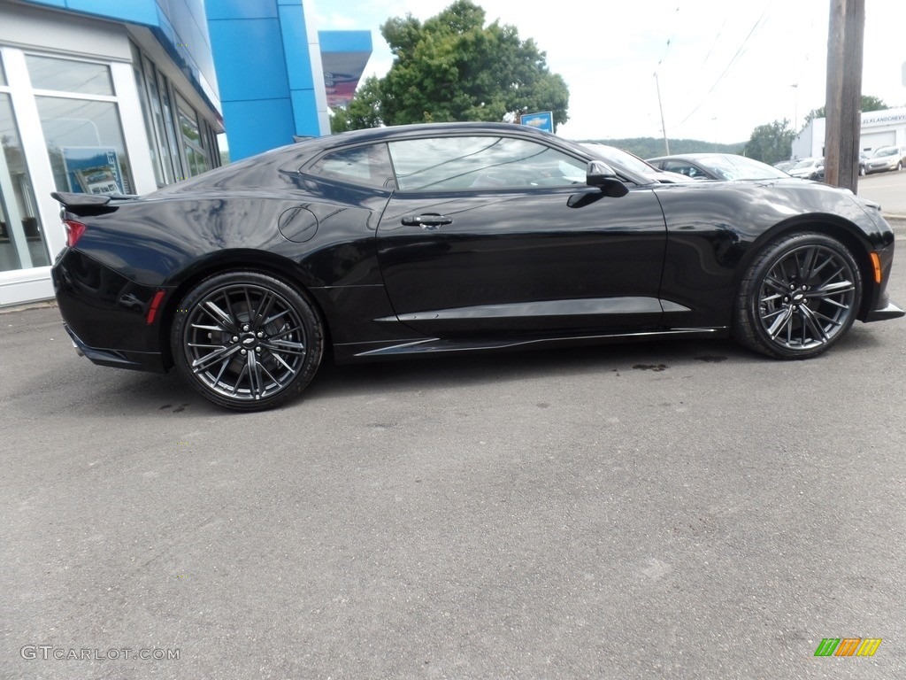 2018 Camaro ZL1 Coupe - Black / Jet Black photo #12