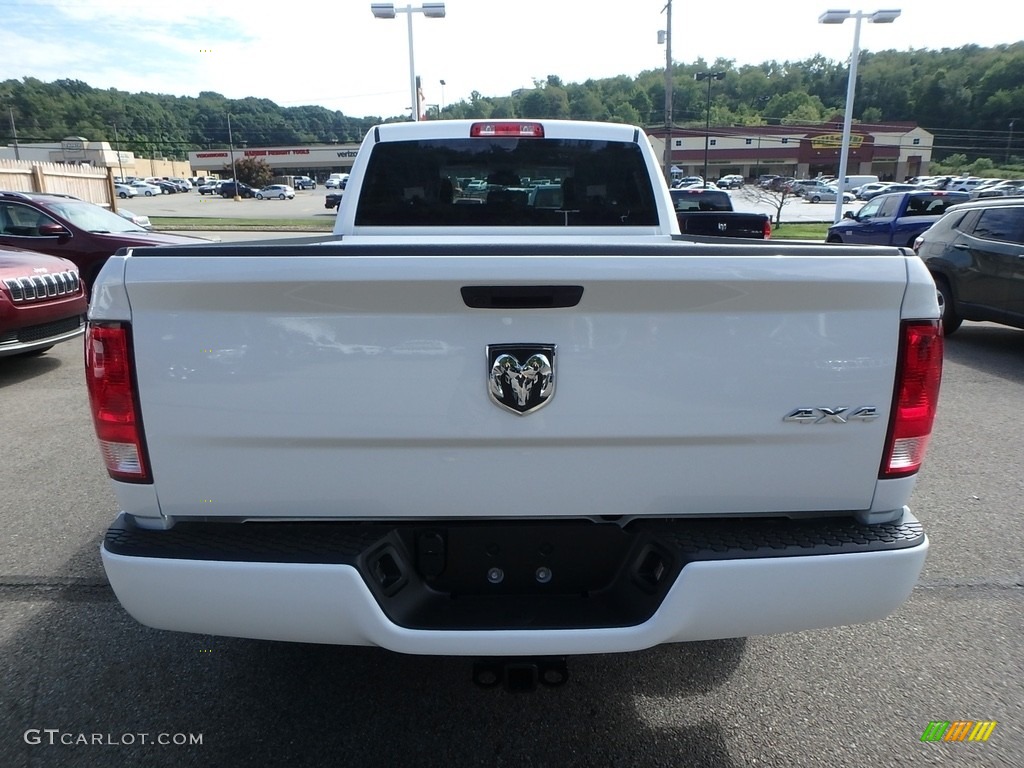 2019 1500 Classic Express Quad Cab 4x4 - Bright White / Black/Diesel Gray photo #4