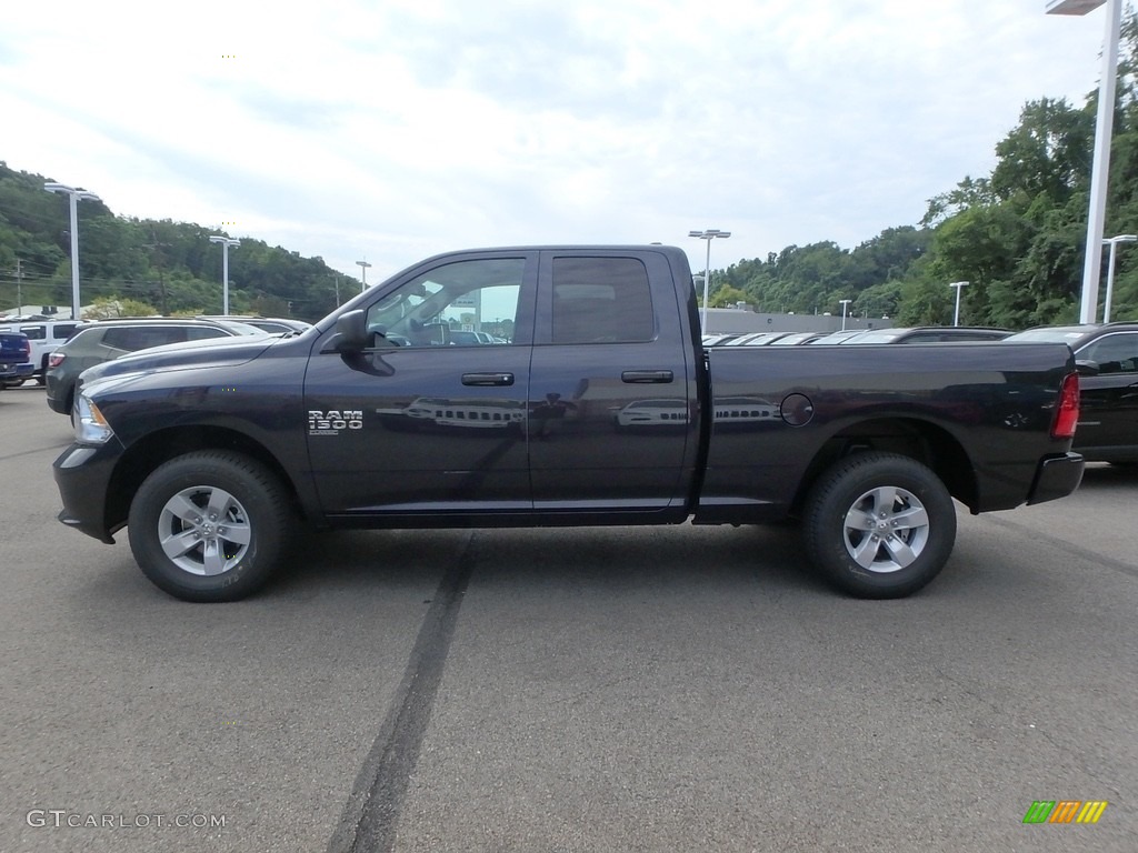 2019 1500 Classic Express Quad Cab 4x4 - Maximum Steel Metallic / Black/Diesel Gray photo #2