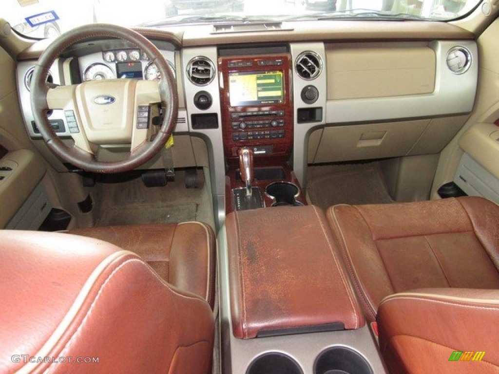 2010 F150 King Ranch SuperCrew - Tuxedo Black / Tan photo #4