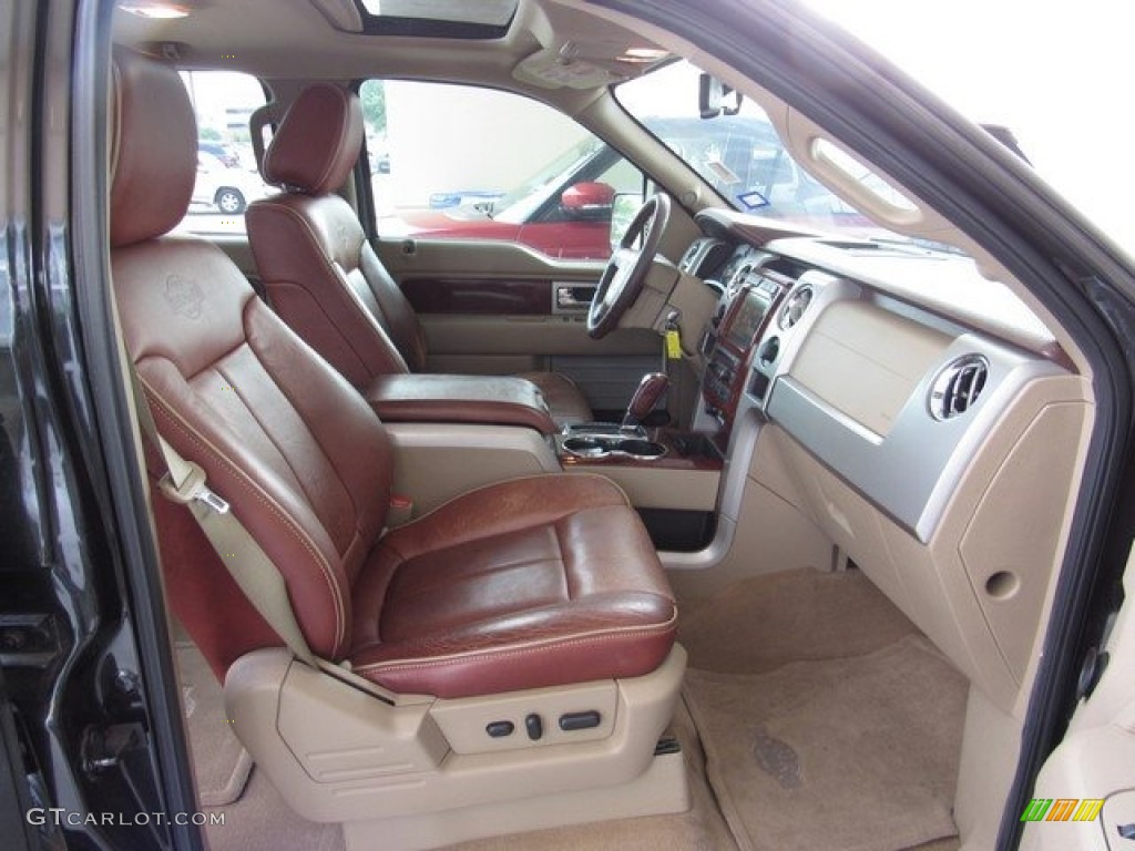 2010 F150 King Ranch SuperCrew - Tuxedo Black / Tan photo #5