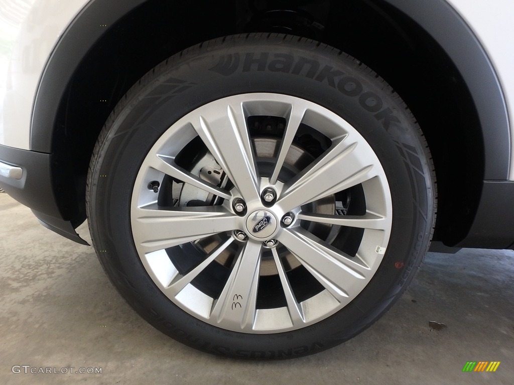 2018 Explorer Limited 4WD - White Platinum / Ebony Black photo #5