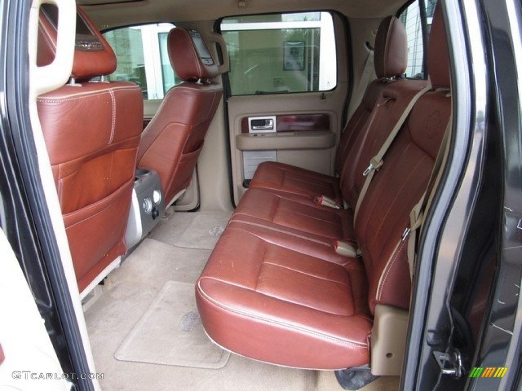 2010 F150 King Ranch SuperCrew - Tuxedo Black / Tan photo #14
