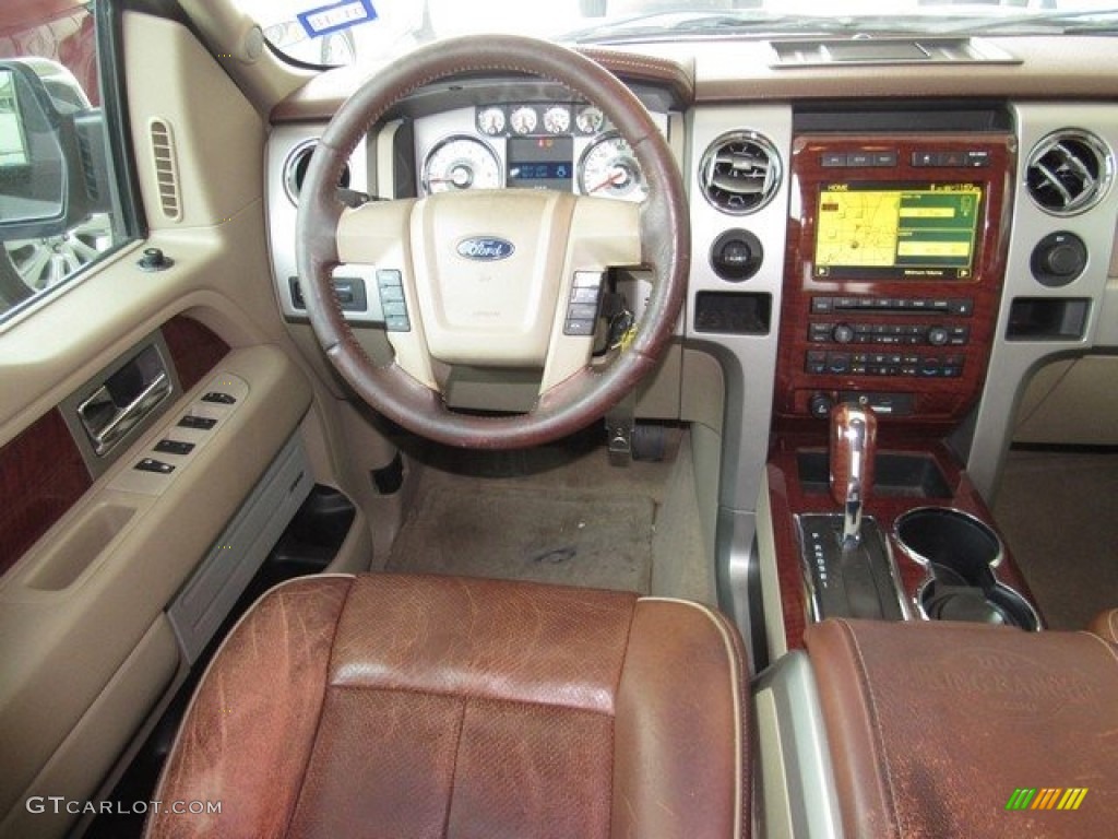 2010 F150 King Ranch SuperCrew - Tuxedo Black / Tan photo #15