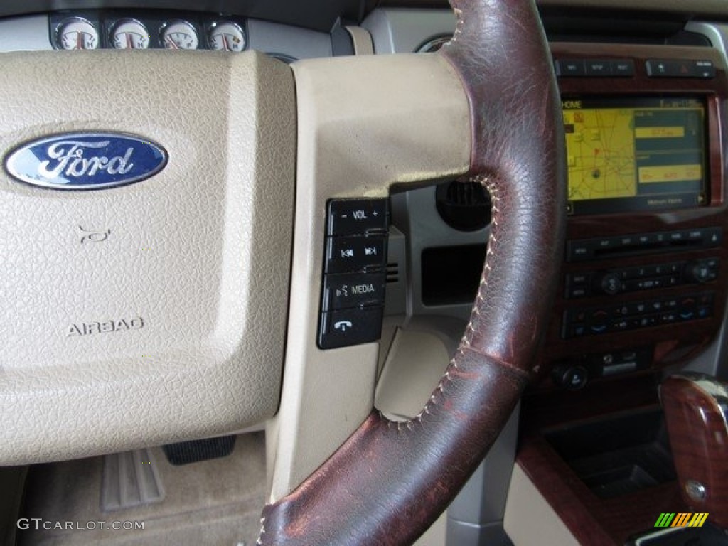 2010 F150 King Ranch SuperCrew - Tuxedo Black / Tan photo #31