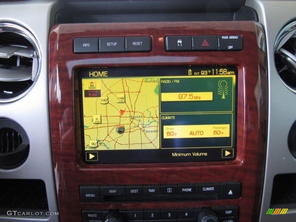 2010 F150 King Ranch SuperCrew - Tuxedo Black / Tan photo #33