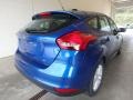 2018 Lightning Blue Ford Focus SE Hatch  photo #2