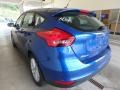 2018 Lightning Blue Ford Focus SE Hatch  photo #3