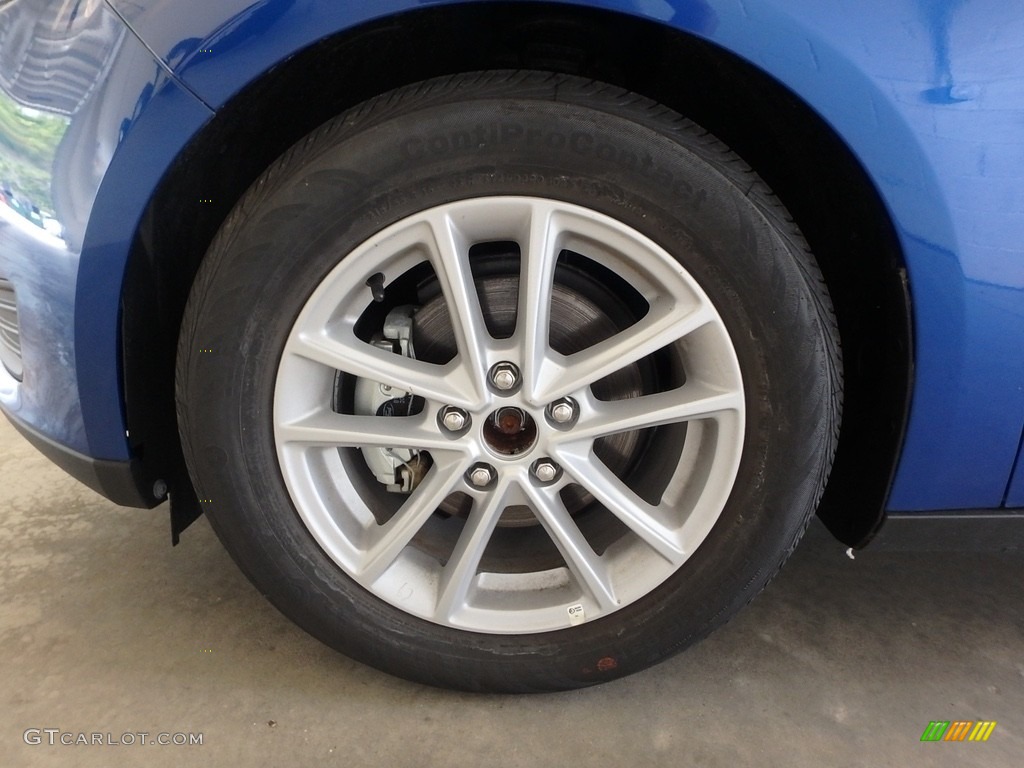 2018 Focus SE Hatch - Lightning Blue / Charcoal Black photo #5