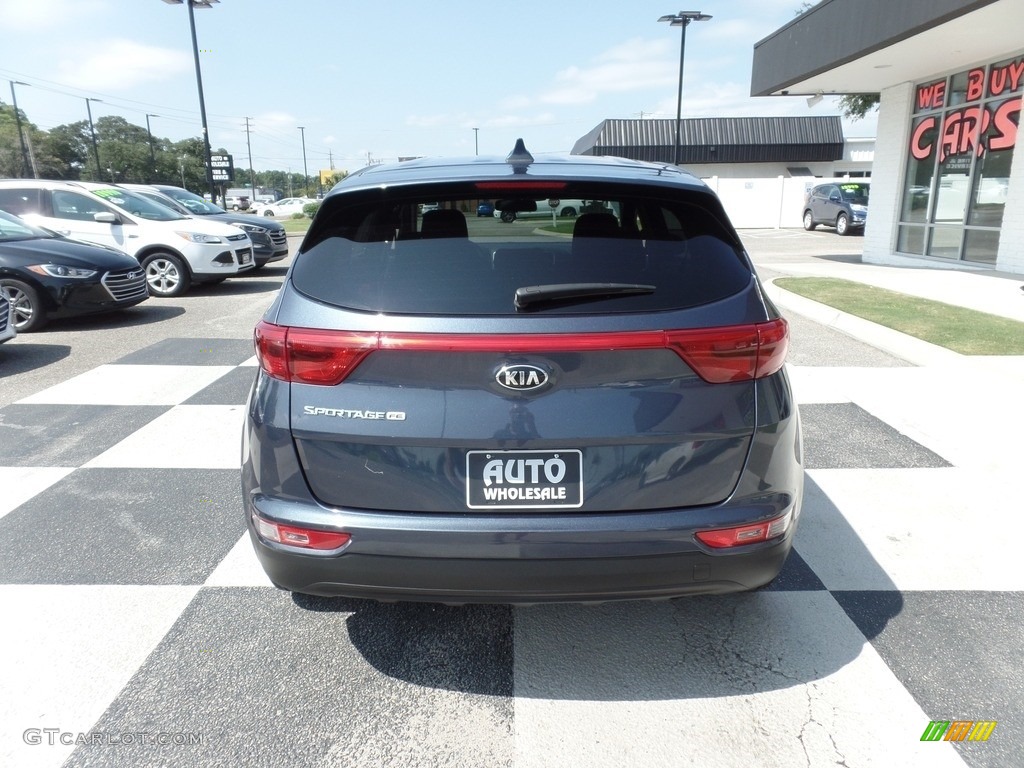 2018 Sportage LX - Pacific Blue / Black photo #4