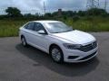 2019 Pure White Volkswagen Jetta S  photo #2