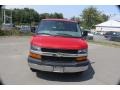 2011 Victory Red Chevrolet Express LT 3500 Extended Passenger Van  photo #2