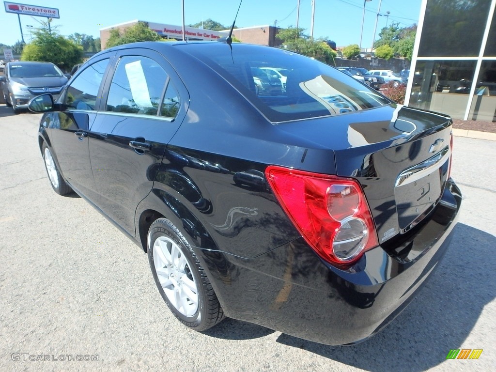 2012 Sonic LT Sedan - Black / Jet Black/Dark Titanium photo #3