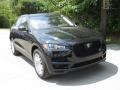 2019 Santorini Black Metallic Jaguar F-PACE Prestige AWD  photo #2