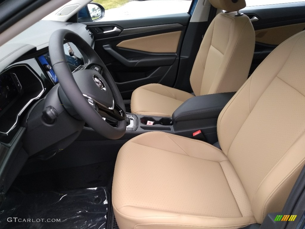 Dark Beige Interior 2019 Volkswagen Jetta Sel Photo