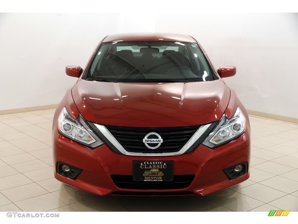 2016 Altima 2.5 SV - Cayenne Red / Charcoal photo #2