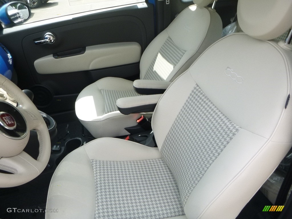 2018 Fiat 500 Pop Cabrio Front Seat Photo #129051949