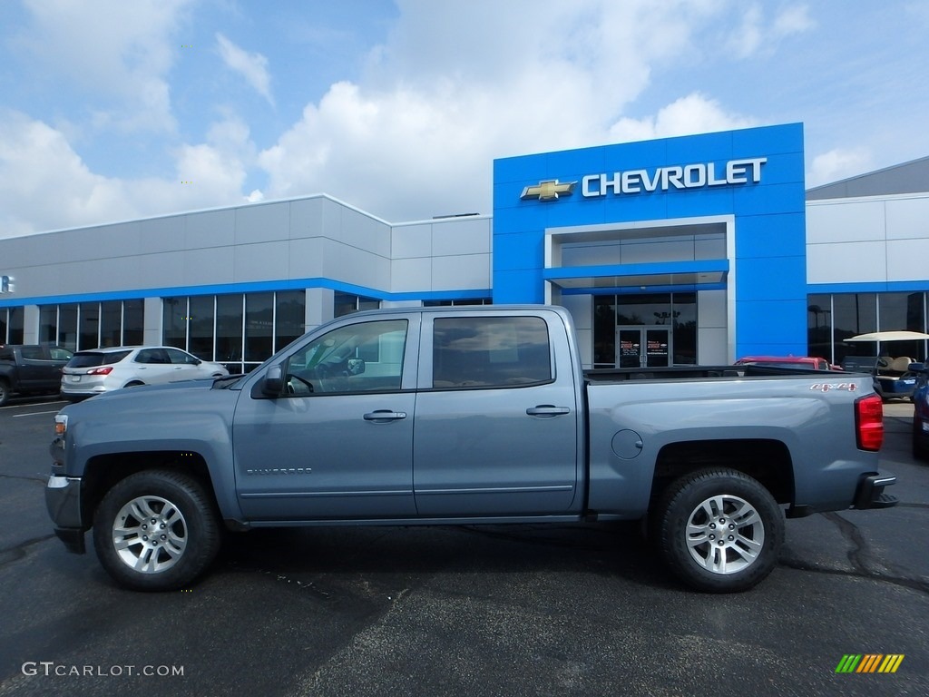 2016 Silverado 1500 LT Crew Cab 4x4 - Slate Grey Metallic / Jet Black photo #3