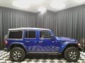 2018 Ocean Blue Metallic Jeep Wrangler Unlimited Rubicon 4x4  photo #5