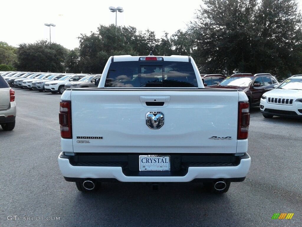 2019 1500 Big Horn Quad Cab 4x4 - Bright White / Black photo #4