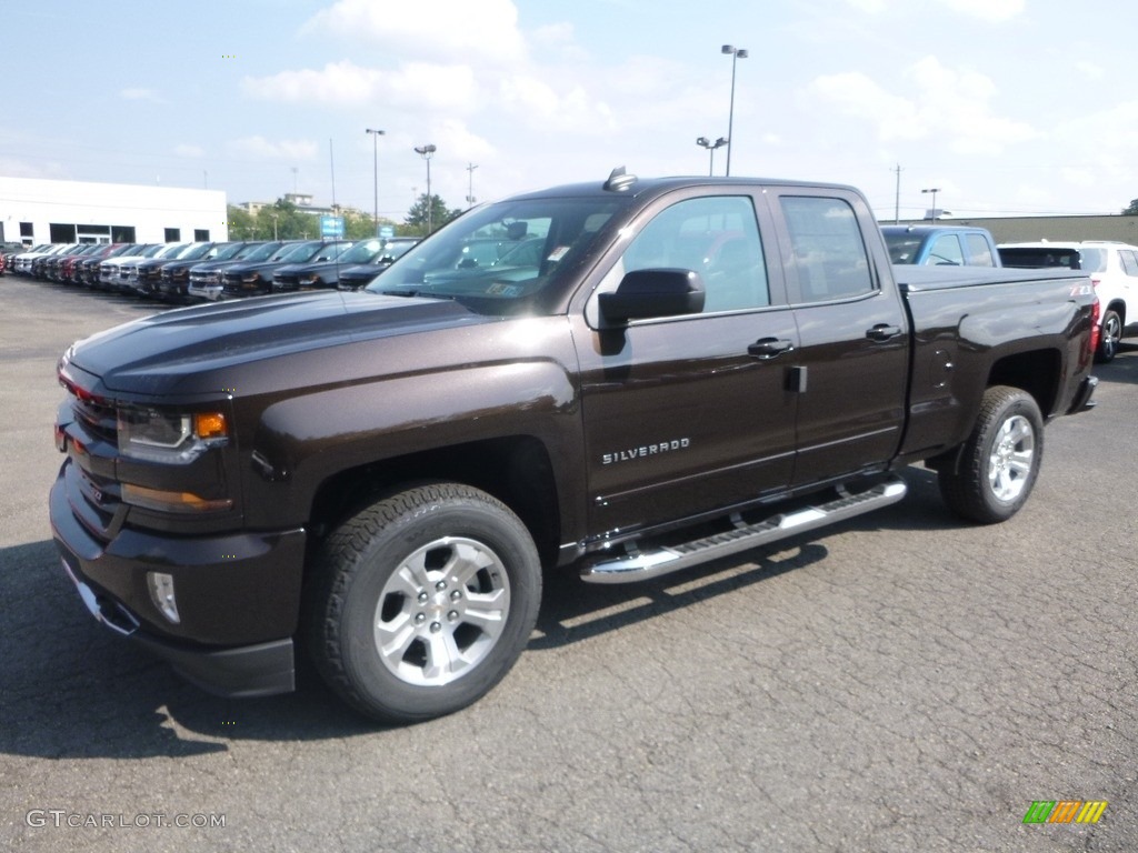 2019 Silverado LD LT Z71 Double Cab 4x4 - Havana Brown Metallic / Jet Black photo #1