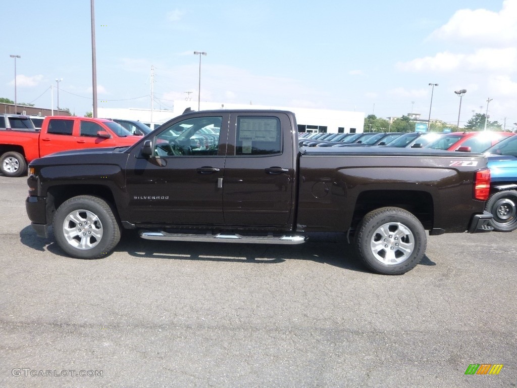 2019 Silverado LD LT Z71 Double Cab 4x4 - Havana Brown Metallic / Jet Black photo #2