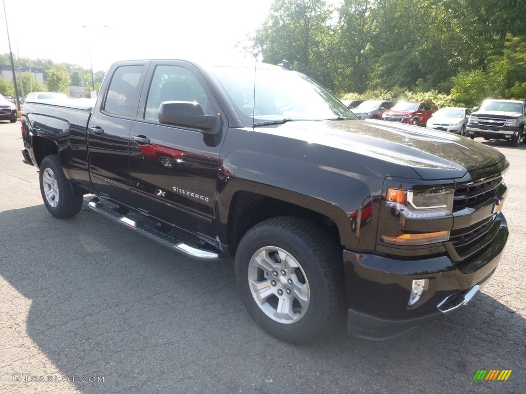 2019 Silverado LD LT Z71 Double Cab 4x4 - Havana Brown Metallic / Jet Black photo #7