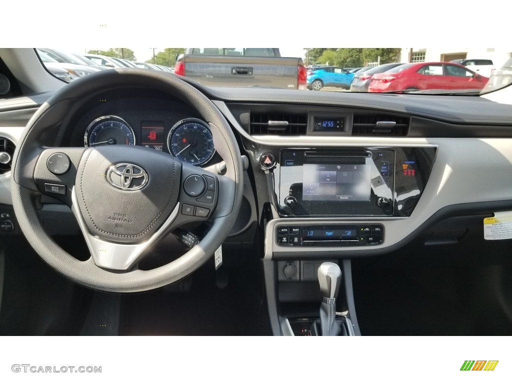 2019 Toyota Corolla LE Ash/Dark Gray Dashboard Photo #129056719