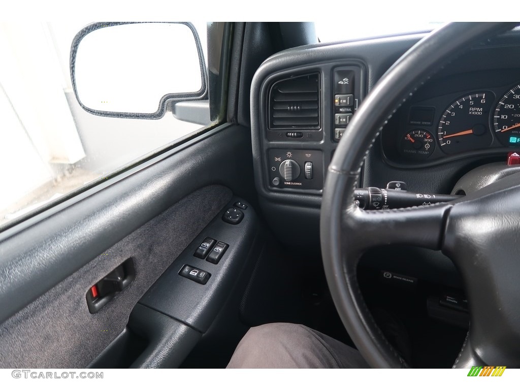 2002 Silverado 2500 LS Extended Cab 4x4 - Summit White / Graphite photo #13